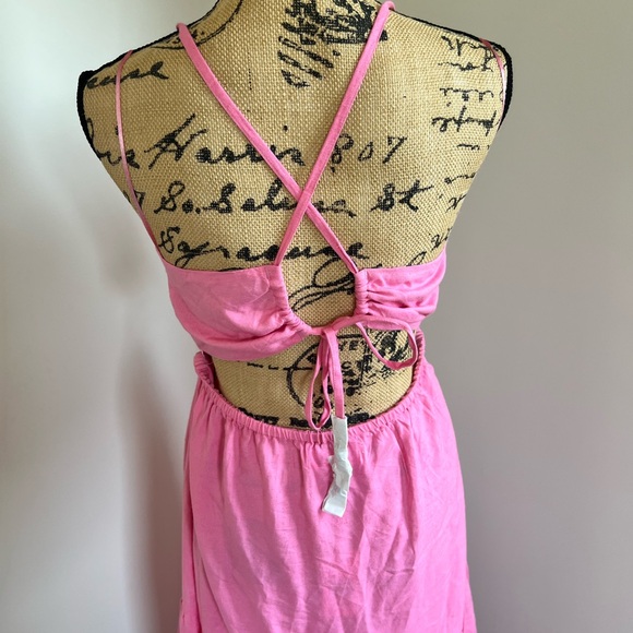 Revolve L*SPACE JAIDE DRESS IN GUAVA LARGE NWT - Picture 8 of 16